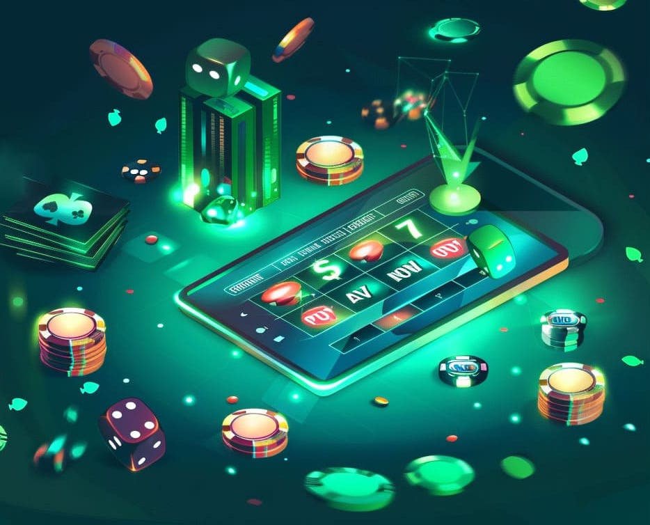 Antarmuka aplikasi jkt slot di layar ponsel menunjukkan menu sportsbook dan kasino langsung
