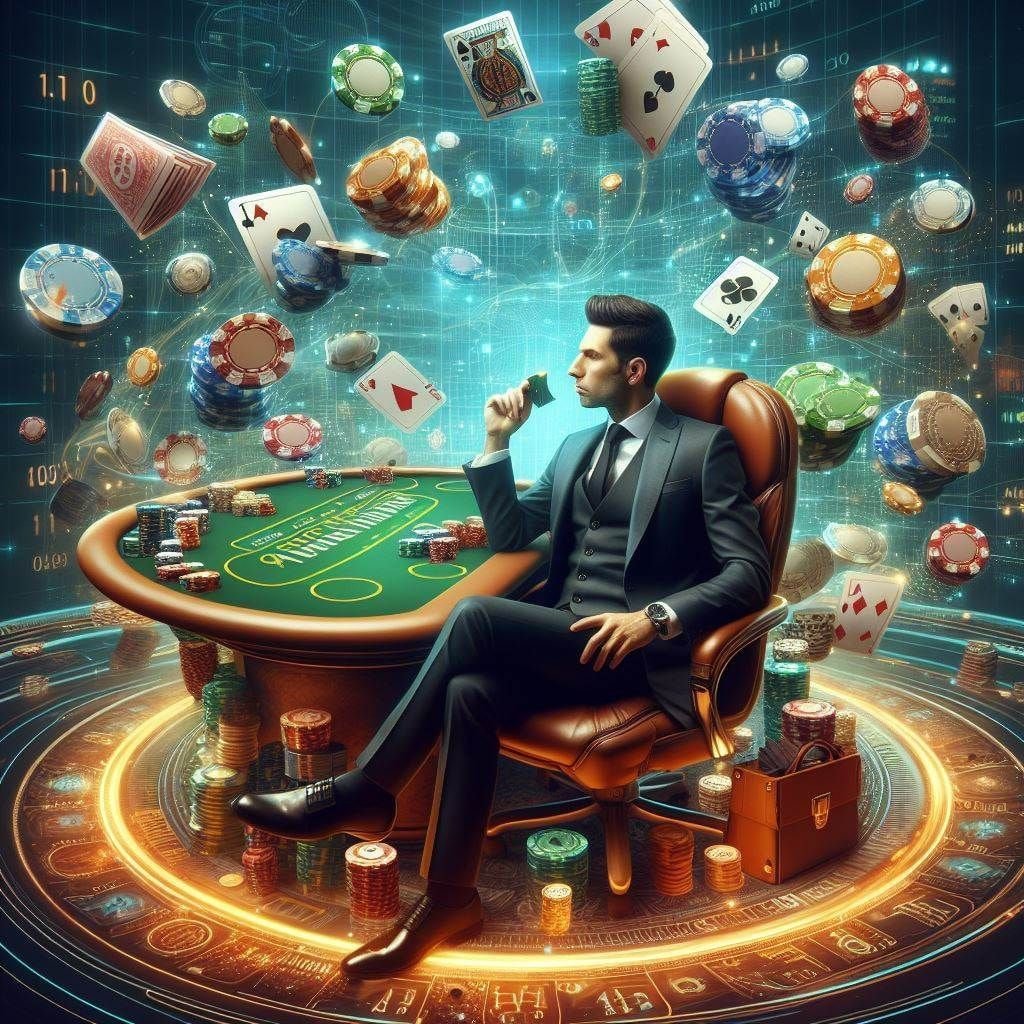 Antarmuka permainan Jewels of Prosperity di jkt slot menampilkan gulungan batu mulia dan simbol emas dengan tema kemakmuran